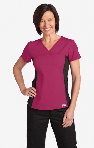 *VENTE FINALE S 324T Flexi V-encolure haut d’uniforme par MOBB *VENTE FINALE S 324T Flexi V-encolure haut d’uniforme par MOBB