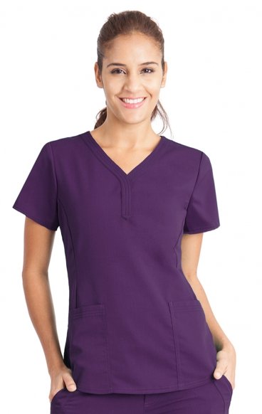 *VENTE FINALE 4XL 2167 Healing Hands Haut d'uniforme Jane  Purple Label STRETCH  