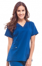 2278 Healing Hands Purple Label Jasmin Fashion V-neck Scrub Top