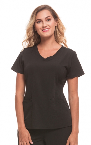 *FINAL SALE 2XL 2500 HH Works by Healing Hands Monica V-Neck Scrub Top