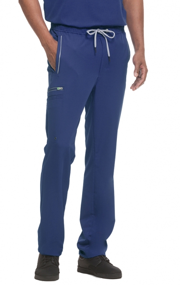 *FINAL SALE NAVY 9171 Healing Hands HH360 Noah Drawstring Men's Cargo Scrub Pants