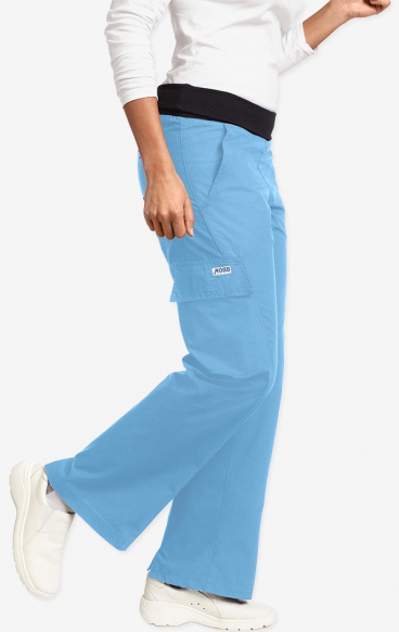 *FINAL SALE SKY BLUE  416P-Tall MOBB Flexi Waist Scrub Pant