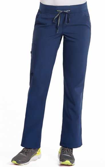 *FINAL SALE XS 8747T TALL (33")  Med Couture Activate 4-way Energy Stretch YOGA One CARGO POCKET PANT