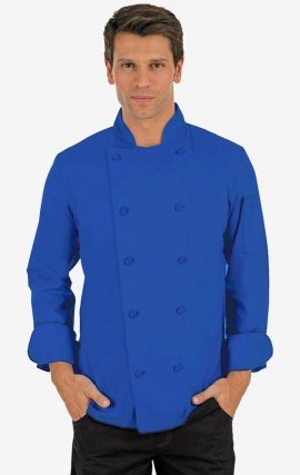 CC250 Voir des hommes - CC250 Classique chef Coat - Royal Blue