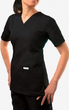 520T - MOBB 6 Pocket Scrub Top - Black