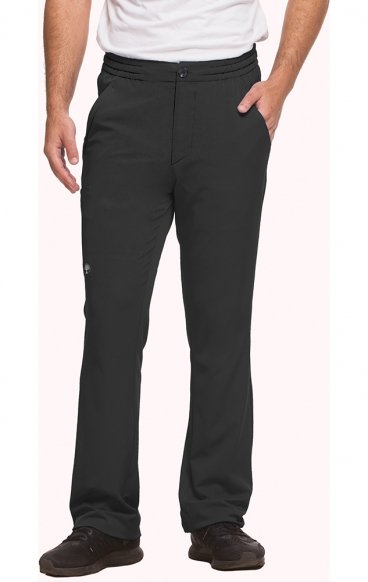 *FINAL SALE XL 9590 HH Works by Healing Hands Men's Ryan Slim Leg Elastic Waist Pant