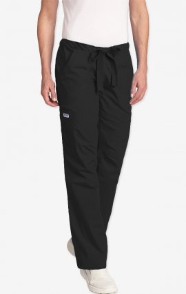 MOBB Drawstring Scrub Pant with 5 Pockets - Black (BL)