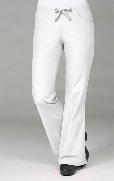 *FINAL SALE S 9026T Maevn CORE - TALL Half Back Elastic & Drawstring Flare Pant