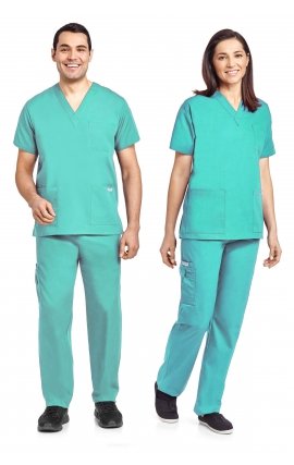 *VENTE FINALE INDIGO 310/307 MOBB Scrub Set Top & Pant