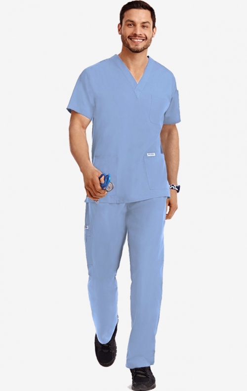  Blue Sky Scrubs Pewter Scrub Top XX-Small: Medical Scrubs  Shirts: Clothing, Shoes & Jewelry
