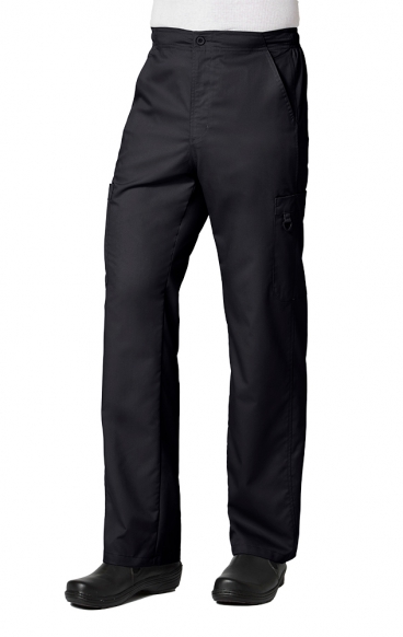 *FINAL SALE S [EON] 8308S Leg Length 28.5" EON Active - Men's Half Elastic 8-Pocket Cargo Pant