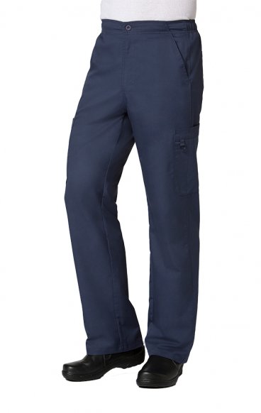 *FINAL SALE L [EON] 8308S Leg Length 28.5" EON Active - Men's Half Elastic 8-Pocket Cargo Pant