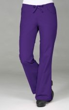 9026 Maevn CORE - Pantalon évasé avec cordon et demi élastique au dos - Purple