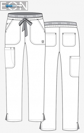 [EON] 7348 EON Active - Waistband 7-Pocket Cargo Pant 