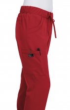 B700P koi - Petite Betsey Johnson Buttercup Tapered Leg Scrub Pants