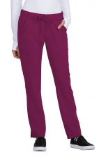 B700P koi - Petite Betsey Johnson Buttercup Tapered Leg Scrub Pants