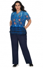 1062PR koi Lite Reform Placement Print Top - 