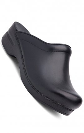 Sonja Black Cabrio Open-back Clog by Dansko