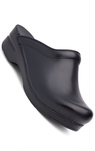 *VENTE FINALE Sonja Black Cabrio Open-back Clog par Dansko