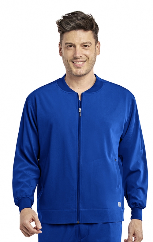 Men's Bomber Scrub Jacket