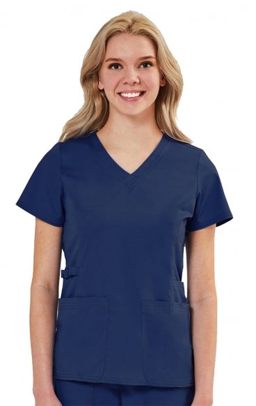 *VENTE FINALE 3XL 2101 - Blossom Signature - Haut à encolure en V fonctionnelle pour femmes *VENTE FINALE 3XL 2101 - Blossom Signature - Haut à encolure en V fonctionnelle pour femmes
