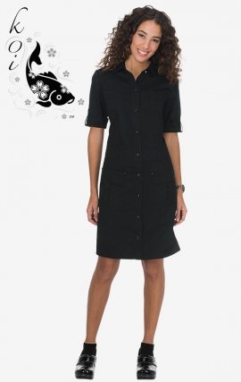 905 Koi Alexandra Black Robe