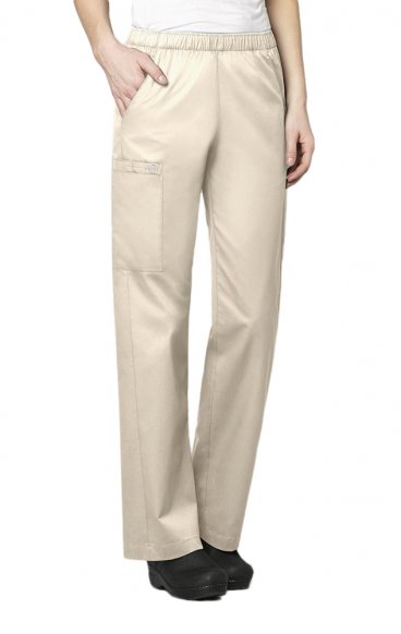 *FINAL SALE S 501 WonderWork Elastic Waist Cargo Scrub Pants