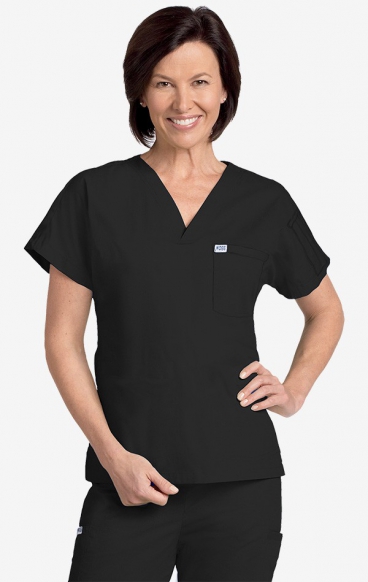 606T MOBB Unisex V-Neck Scrub Top (Women's View) 606T MOBB Unisex V-Neck Scrub Top (Women's View)
