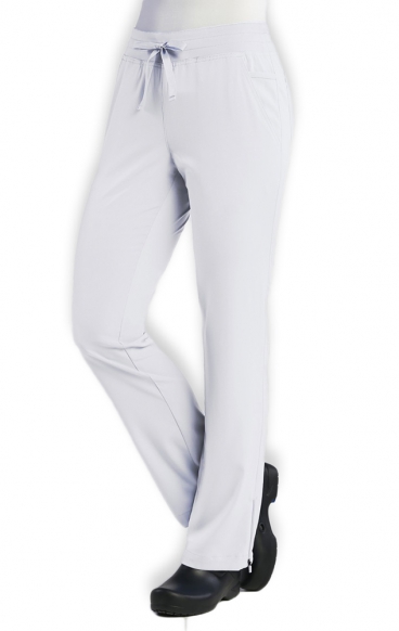 *VENTE FINALE 2XL 7902P Petite Pure Soft  - Pantalon ajustable à franges cargo pour femme par Maevn