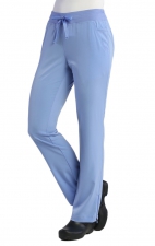 7902 Pure Soft  - Pantalon ajustable à franges cargo pour femme par Maevn