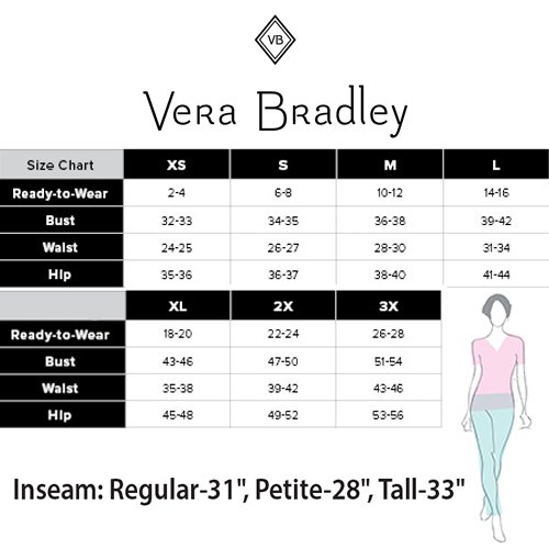 Vera Bradley Size Chart