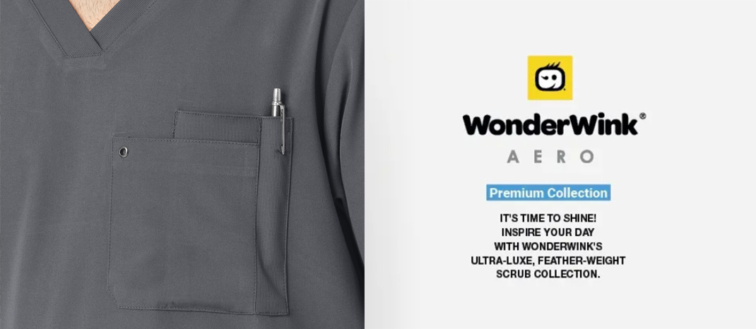 Wonderwinks Areo Scrubs Canada - Men's Uniforms Tops