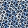 Tie Dye Leopard Blue