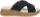 Bridget Black Burnished Suede